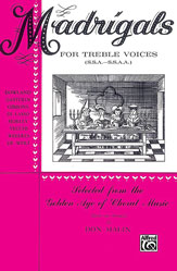 cover Madrigals for Treble Voices SSA Miscellaneous cover